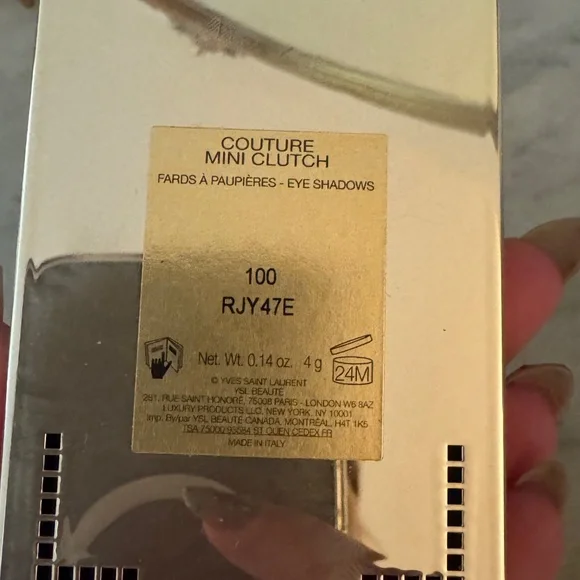 Yves Saint Laurent  Couture Mini Clutch Eyeshadow Palette - 100 Stora Dolls - Picture 4 of 6